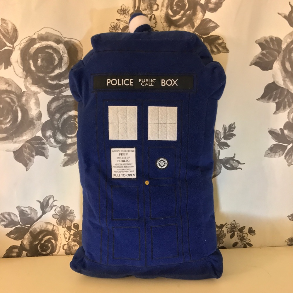 Giant Tardis Pillow